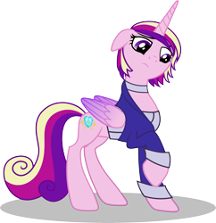 Size: 4984x5155 | Tagged: safe, artist:up1ter, princess cadance, absurd resolution, alternate hairstyle, ashley, bioshock infinite, clothes, cosplay, elizabeth, simple background, solo, transparent background, vector