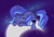 Size: 1259x849 | Tagged: safe, artist:php92, princess luna, alicorn, pony, filly, moon, sleeping, solo, tangible heavenly object, woona