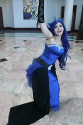 Size: 640x960 | Tagged: safe, artist:artisticdoe, princess luna, human, cosplay, irl, irl human, photo, solo