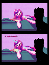 Size: 800x1061 | Tagged: safe, artist:idle hooves, princess cadance, shining armor, alicorn, pony, unicorn, comic:saturday night, bed, bedroom, comic, female, male, shiningcadance, shipping, straight