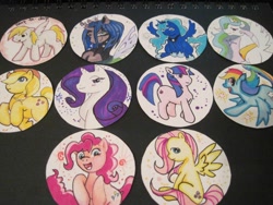 Size: 960x720 | Tagged: safe, artist:kyuu-vixen-cosplay, applejack, derpy hooves, fluttershy, pinkie pie, princess celestia, princess luna, queen chrysalis, rainbow dash, rarity, twilight sparkle, alicorn, changeling, changeling queen, earth pony, pegasus, pony, unicorn, female, mane six, mare