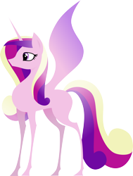 Size: 3000x3958 | Tagged: safe, artist:eipred, princess cadance, alicorn, pony, female, horn, simple, solo