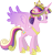 Size: 955x1020 | Tagged: safe, artist:kaylathehedgehog, princess cadance, alicorn, pony, twinkle eyed pony, crystallized, simple background, solo, transparent background, vector