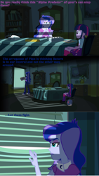 Size: 1920x3400 | Tagged: safe, princess luna, twilight sparkle, vice principal luna, equestria girls, equestria girls (movie), godzilla (series), godzilla 2014, let them fight, luna's office, parody