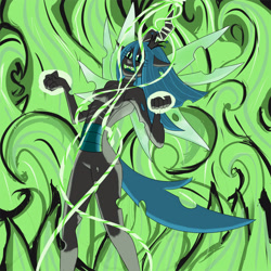 Size: 1250x1250 | Tagged: safe, artist:7th-swell, queen chrysalis, human, humanized, solo