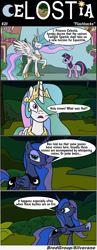 Size: 1300x3341 | Tagged: safe, artist:bredgroup, princess celestia, princess luna, alicorn, pony, comic:celostia, comic, lost, marijuana, translation