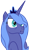 Size: 578x952 | Tagged: safe, artist:durger, princess luna, alicorn, pony, s1 luna, simple background, solo, transparent background, vector