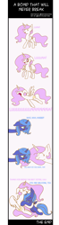 Size: 2644x9999 | Tagged: safe, artist:claritea, princess celestia, princess luna, alicorn, pony, absurd resolution, bed mane, cewestia, comic, cute, eyes closed, filly, floppy ears, frown, hug, messy mane, open mouth, raised hoof, s1 luna, sitting, smiling, spread wings, tired, tongue out, trotting, woona, yelling