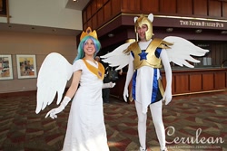 Size: 720x480 | Tagged: safe, princess celestia, human, cosplay, irl, irl human, photo, royal guard