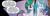 Size: 624x198 | Tagged: safe, idw, king sombra, princess celestia, princess luna, rarity, twilight sparkle, twilight sparkle (alicorn), alicorn, pony, unicorn, spoiler:comic, spoiler:comic18, female, mare, mirror