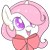 Size: 662x665 | Tagged: safe, artist:pegacornss, princess celestia, alicorn, pony, adorable face, cewestia, cute, filly, solo