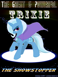 Size: 1920x2560 | Tagged: safe, artist:gravekeeper, derpibooru import, trixie, pony, unicorn, female, mare, solo, text