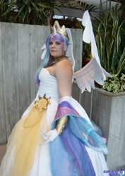 Size: 1448x2048 | Tagged: safe, artist:chochomaru, princess celestia, human, cosplay, irl, irl human, photo, solo