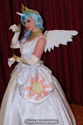 Size: 797x1200 | Tagged: safe, princess celestia, human, cosplay, irl, irl human, photo, solo