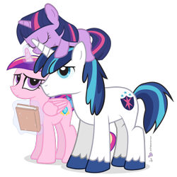 Size: 1080x1080 | Tagged: safe, artist:dm29, princess cadance, shining armor, twilight sparkle, alicorn, pony, unicorn, book, cute, filly, julian yeo is trying to murder us, pony hat, simple background, sleeping, transparent background, trio, vector