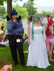 Size: 3456x4608 | Tagged: safe, princess celestia, princess luna, human, cosplay, irl, irl human, photo