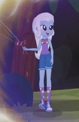 Size: 532x816 | Tagged: safe, derpibooru import, screencap, trixie, equestria girls, legend of everfree, clothes, converse, cropped, cute, shoes, sneakers, solo