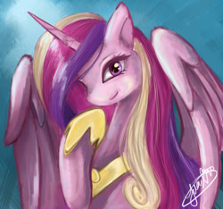 Size: 1024x960 | Tagged: safe, artist:pteri99, princess cadance, alicorn, pony, female, mare, solo