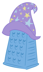 Size: 541x898 | Tagged: safe, artist:okiedokielowkey, artist:sergeplex, derpibooru import, trixie, bad pun, cheese, cheese grater, clothes, food, great and powerful, hat, no pony, object, pun, simple background, trixie's hat, visual pun, wat, white background