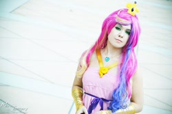 Size: 800x534 | Tagged: safe, artist:sadie-kun, princess cadance, human, cosplay, irl, irl human, necklace, pacific media expo, photo, pmx, solo