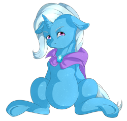 Size: 1280x1217 | Tagged: safe, artist:topas-art, derpibooru import, trixie, pony, unicorn, female, mare, solo