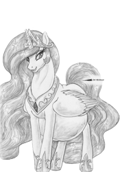 Size: 1400x1995 | Tagged: safe, artist:leovictor, edit, princess celestia, alicorn, pony, bedroom eyes, comic, monochrome, open mouth, preglestia, pregnant, princess molestia, smiling, solo