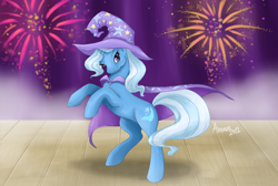 Size: 1200x804 | Tagged: safe, artist:amenoo, derpibooru import, trixie, pony, unicorn, female, mare, solo