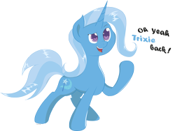 Size: 2947x2214 | Tagged: safe, artist:joemasterpencil, derpibooru import, trixie, pony, unicorn, magic duel, dialogue, female, high res, mare, simple background, solo, transparent background