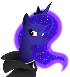 Size: 1123x1225 | Tagged: safe, artist:canterlotinflames, artist:sophor, princess luna, alicorn, pony, clothes, hoodie, simple background, solo, transparent background, vector