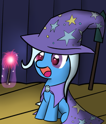 Size: 1200x1400 | Tagged: safe, artist:sirpsycho01, derpibooru import, trixie, cute, filly, fireworks, happy, stage