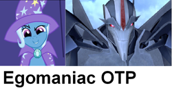 Size: 945x581 | Tagged: safe, derpibooru import, trixie, exploitable meme, otp, starscream, transformers