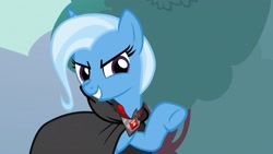 Size: 1920x1080 | Tagged: safe, derpibooru import, screencap, trixie, pony, magic duel, alicorn amulet, solo