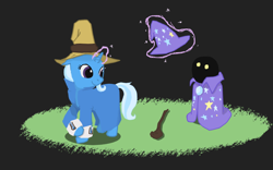 Size: 800x500 | Tagged: safe, artist:rainbowdash7777, derpibooru import, trixie, black mage, crossover, final fantasy, final fantasy ix, vivi ornitier