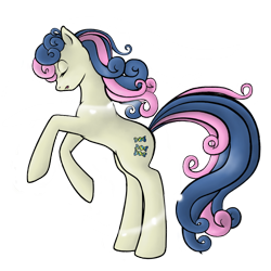 Size: 900x900 | Tagged: safe, artist:greekstyle, bon bon, sweetie drops, earth pony, pony, eyes closed, female, mare, rearing