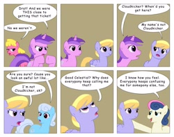 Size: 2583x2040 | Tagged: safe, artist:t-brony, amethyst star, bon bon, cherry berry, cloud kicker, linky, shoeshine, sweetie drops, comic:friendship is tragic, comic, high res