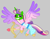 Size: 756x594 | Tagged: safe, artist:death-driver-5000, princess cadance, alicorn, pony, female, horn, solo, the mask