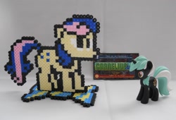 Size: 1808x1231 | Tagged: safe, artist:corneliusedmond, bon bon, sweetie drops, bead, custom, megapony, perler, pixel art, sprite