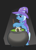 Size: 500x700 | Tagged: safe, artist:christheponyguy, derpibooru import, trixie, pony, unicorn, bipedal, cauldron, female, looking at you, mare, potion, skull, solo