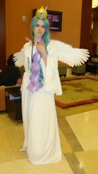 Size: 1080x1920 | Tagged: safe, princess celestia, human, cosplay, irl, irl human, photo, solo