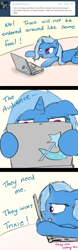 Size: 649x2081 | Tagged: safe, artist:theparagon, derpibooru import, trixie, ask, ask trixie, tumblr