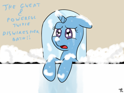 Size: 800x600 | Tagged: safe, artist:thexiiilightning, derpibooru import, trixie, bath, filly