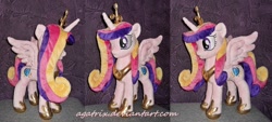 Size: 1280x576 | Tagged: safe, artist:agatrix, princess cadance, irl, photo, plushie, solo