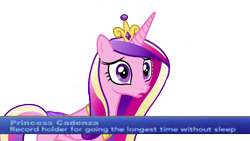 Size: 1920x1080 | Tagged: safe, edit, princess cadance, alicorn, pony, insomnia, news, solo, tony right