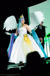 Size: 1365x2048 | Tagged: safe, artist:chochomaru, princess celestia, human, cosplay, irl, irl human, photo