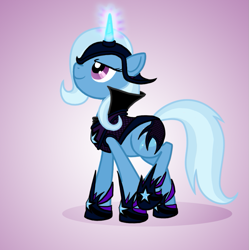 Size: 877x879 | Tagged: safe, artist:myhysteria, derpibooru import, trixie, pony, unicorn, female, mare, solo