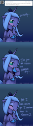 Size: 640x2400 | Tagged: safe, artist:ambunny, princess luna, alicorn, pony, ask, ask-princessluna, blushing, comic, s1 luna, solo, tumblr