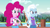 Size: 1280x720 | Tagged: safe, derpibooru import, screencap, pinkie pie, trixie, equestria girls, legend of everfree