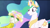 Size: 1920x1080 | Tagged: safe, screencap, discord, princess celestia, alicorn, pony, twilight's kingdom, :o, bouquet, cross-eyed, flower, reaction image, shipping fuel, surprised, wallpaper, wide eyes