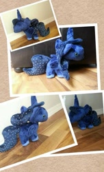 Size: 583x960 | Tagged: safe, artist:catzilerella, princess luna, chibi, irl, photo, plushie, solo