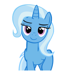 Size: 5000x5000 | Tagged: safe, artist:dolphers, derpibooru import, trixie, pony, unicorn, absurd resolution, bedroom eyes, female, mare, simple background, solo, transparent background, vector